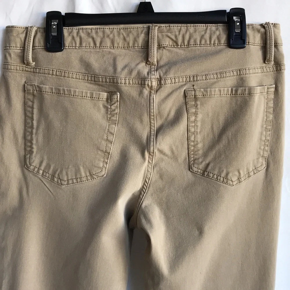 Faded Glory beige / tan ultimate boot cut jeans, size 14 petite - Picture 6 of 12